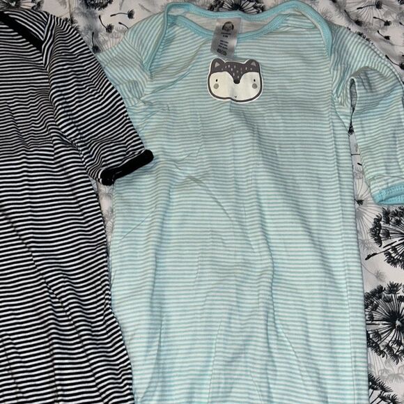 0-6m gerber cotton sleep sacks - Picture 2 of 4